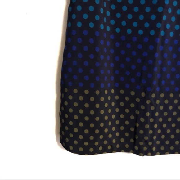 Old Navy Polka Dot Shift Dress Blue - Picture 2 of 6